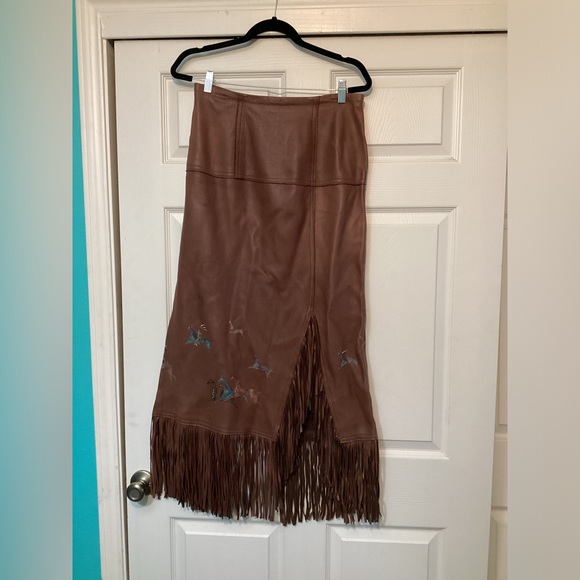 Dresses & Skirts - 💥PRICE DROP💥 Faux Leather Maxi Skirt